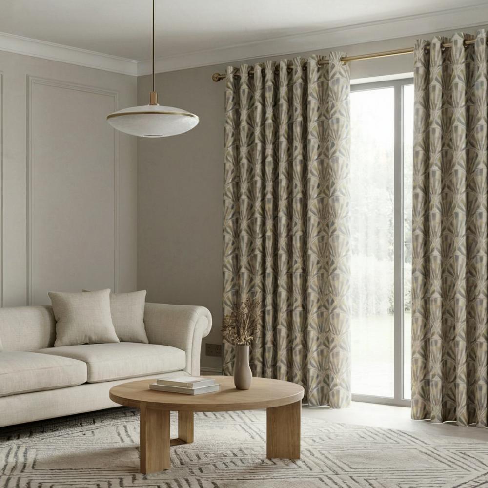 Monza Made to Measure Curtains Blush