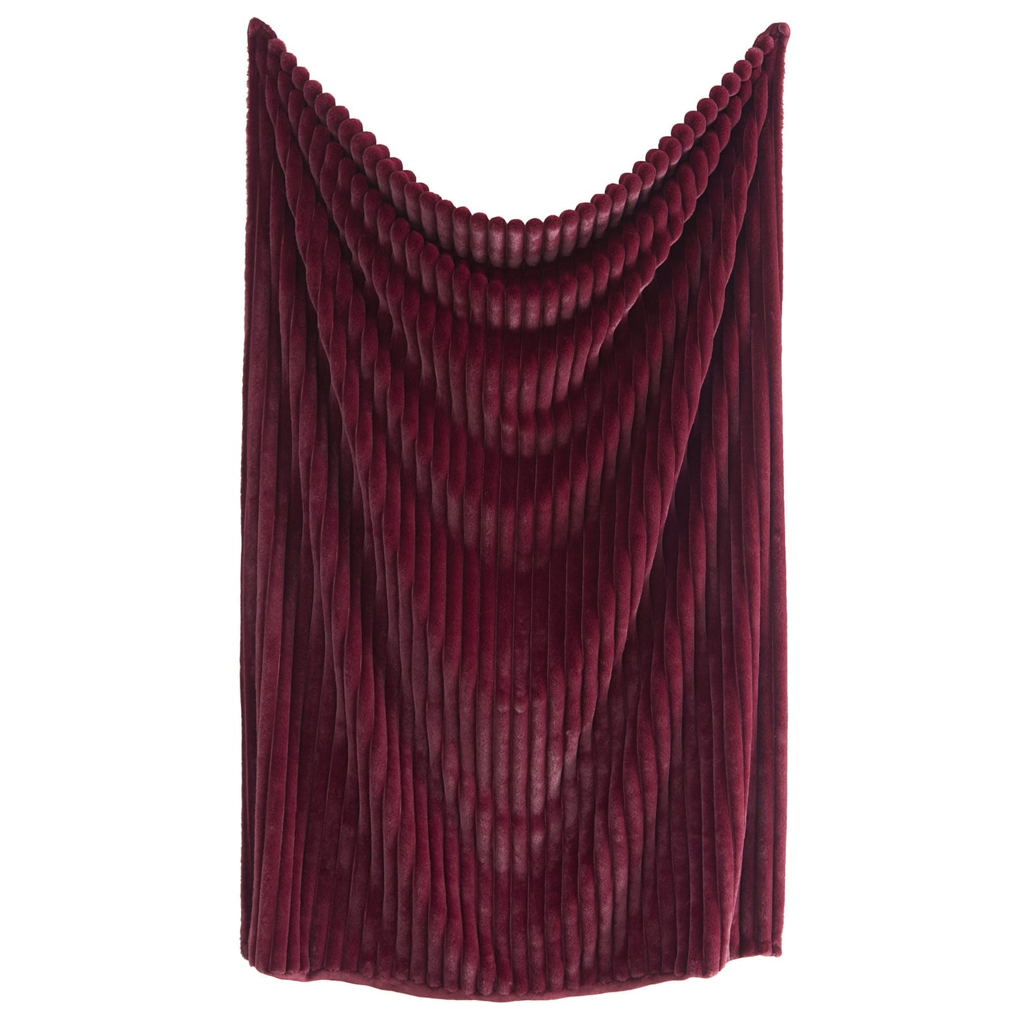 Morritz Cosy Bedspread 130cm x 180cm - Burgundy - Morritz Bedspread In Burgundy 130 X 180Cm 2