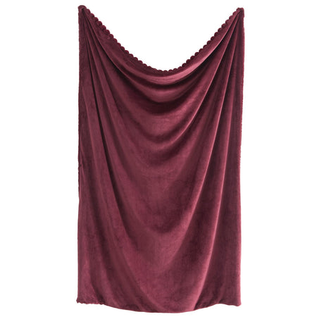 Morritz Cosy Bedspread 130cm x 180cm - Burgundy - Morritz Bedspread In Burgundy 130 X 180Cm 3