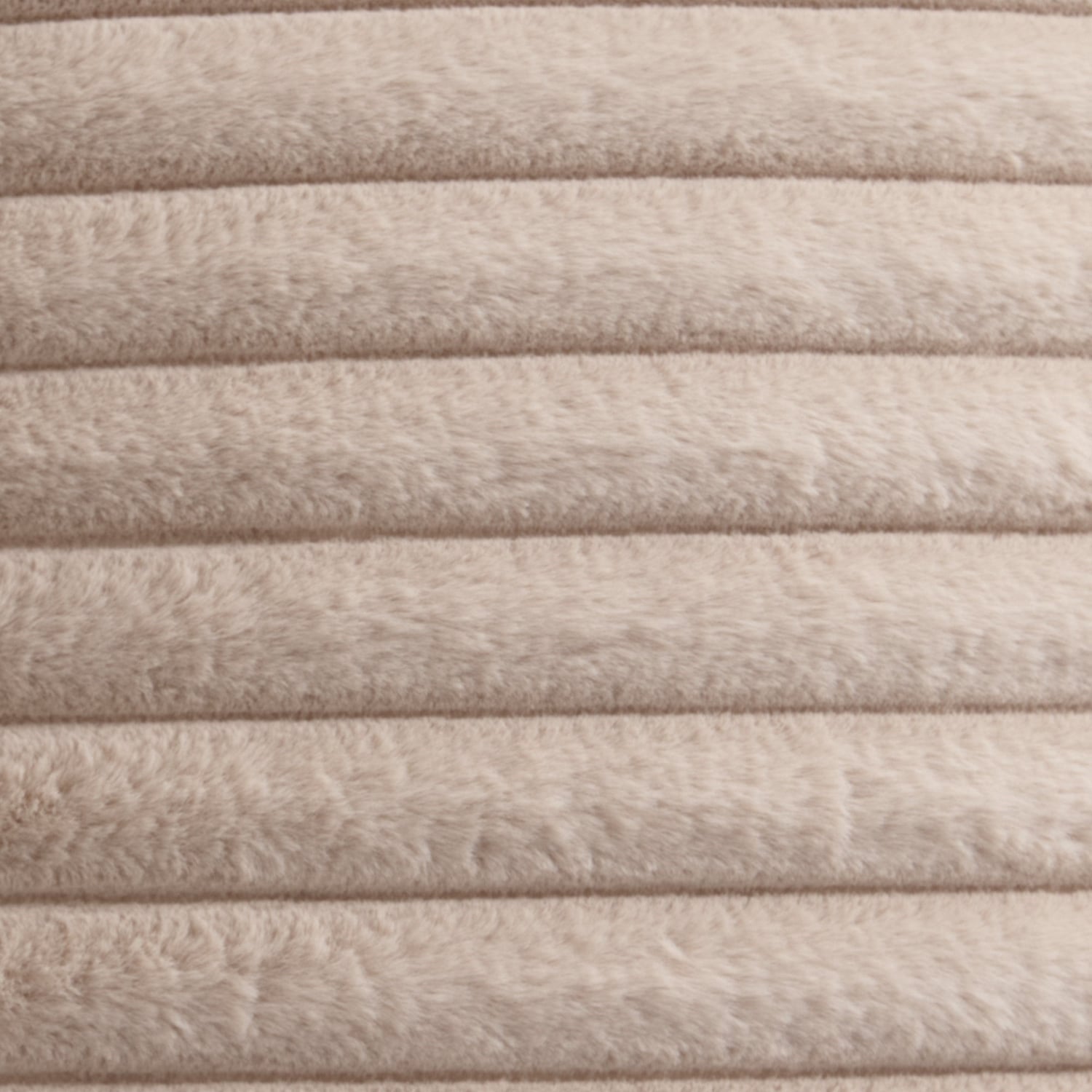 Hygge Morritz Faux Fur Cosy Reversible Throw – Natural – 130cm x 180cm - Morritz Bedspread In Natural 130 X 180Cm 3