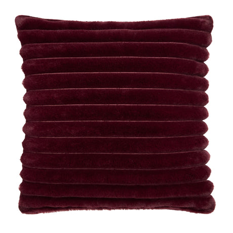 Morritz Cosy Cushion Cover 43cm x 43cm - Burgundy - Morritz Cushion In Burgundy 43 X 43Cm 2