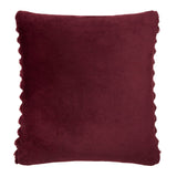 Morritz Cosy Cushion Cover 43cm x 43cm - Burgundy - Morritz Cushion In Burgundy 43 X 43Cm 3