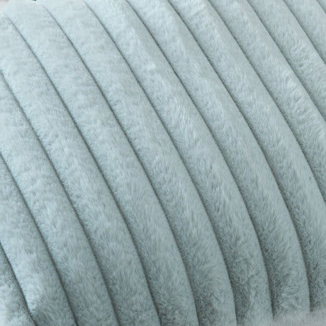 Hygge Morritz Faux Fur Cosy Cushion Cover 43cm x 43cm - Green - Morritz Cushion In Green 43 X 43Cm 2