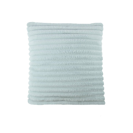 Hygge Morritz Faux Fur Cosy Cushion Cover 43cm x 43cm - Green - Morritz Cushion In Green 43 X 43Cm 3