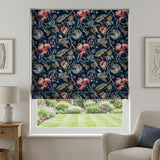Morton Made to Measure Roman Blind Midnight