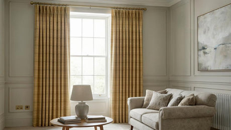 Mull Made to Measure Curtains Mustard