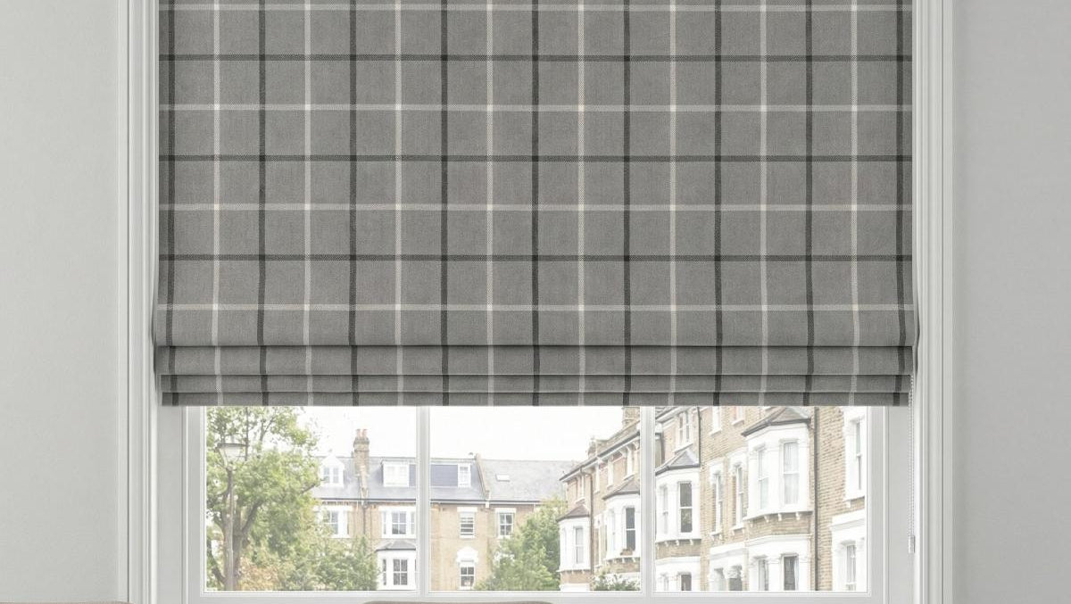 Mull Made to Measure Roman Blind Granite