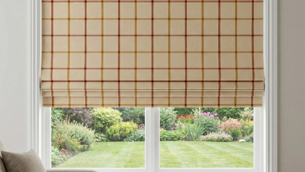 Mull Made to Measure Roman Blind Harvest