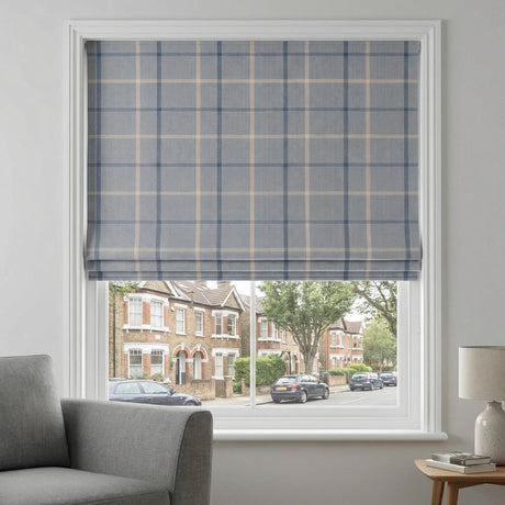 Mull Made to Measure Roman Blind Ocean