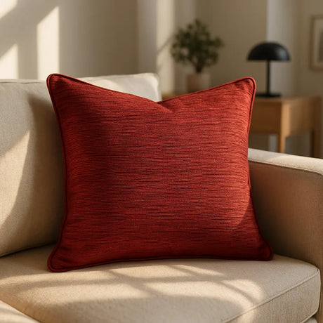 Murcia Chenille Cushion Cover Made to Order by Style Furnishings