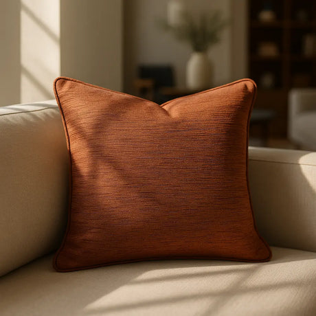 Murcia Chenille Cushion Cover Made to Order by Style Furnishings