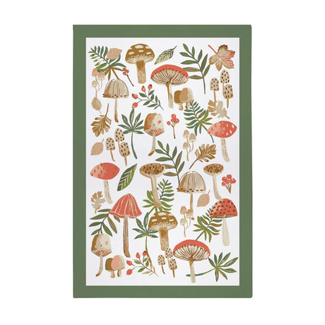 Ulster Weavers Mushrooms 100% Cotton Tea Towel Kitchen Linen