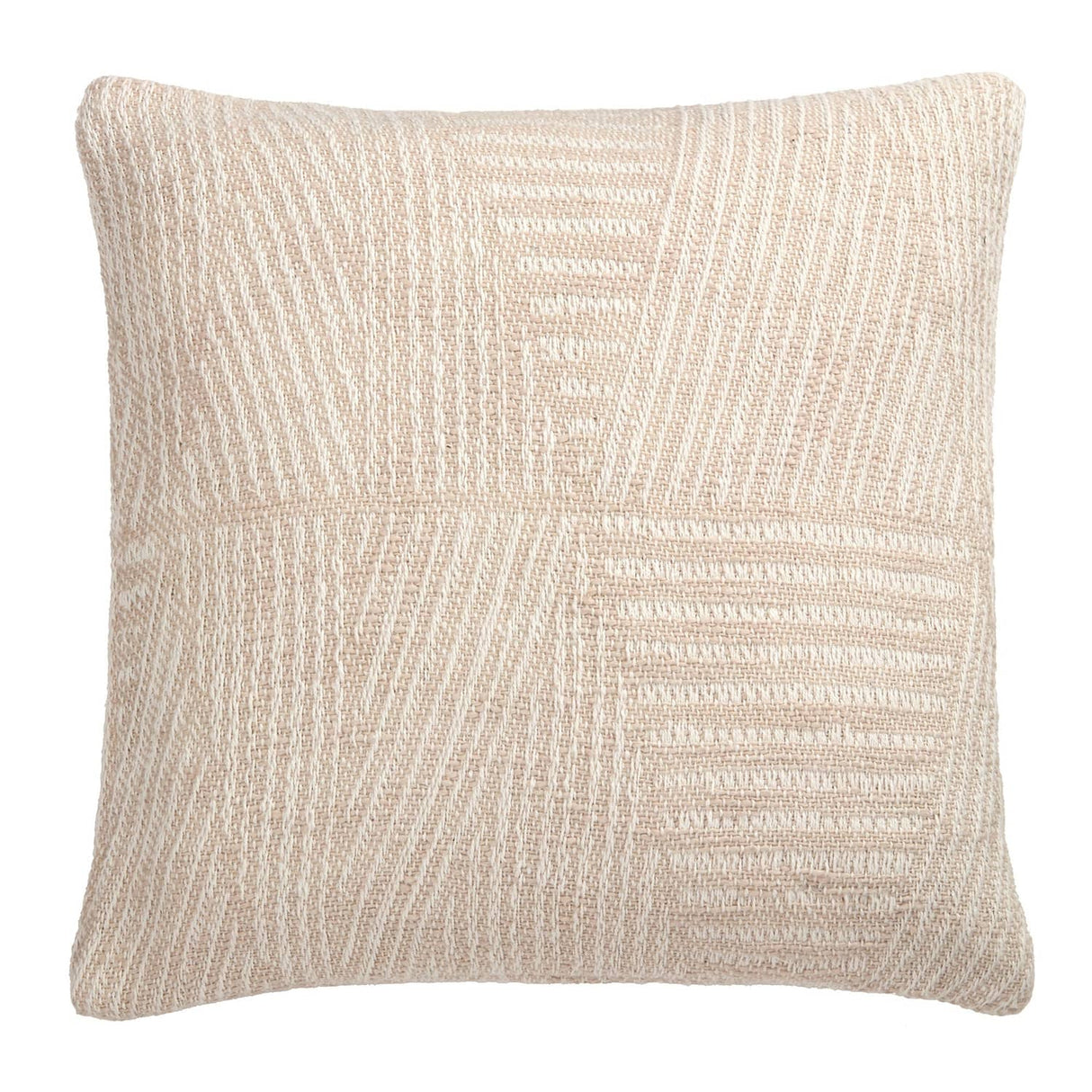 Myan Cushion Cover or Filled Cushion 43cm x 43cm - Myan Cushion In Natural 43 X 43Cm 2