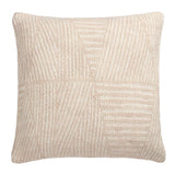 Myan Cushion Cover or Filled Cushion 43cm x 43cm - Myan Cushion In Natural 43 X 43Cm 2