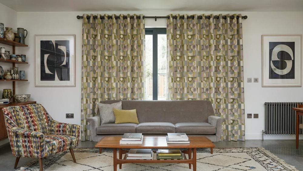 Napoli Made to Measure Curtains Blush