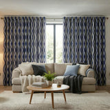 Nepal Blue fabric sample