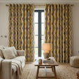 Nepal Made to Measure Curtains Ochre
