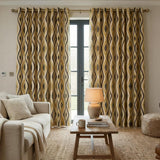 Nepal Ochre fabric sample