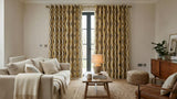 Nepal Made to Measure Curtains Ochre 3