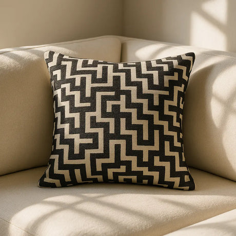 Novo Chenille Cushion Cover 45cm x 45cm (18"x18") - Charcoal