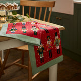 Ulster Weavers Nutcracker Parade Recycled Cotton Christmas Tea Towel Red