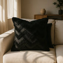 Nyla Zig Zag Cushion Cover 17x17" (43x43cm) by Emma Barclay