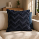 Nyla Zig Zag Cushion Cover 17x17" (43x43cm) by Emma Barclay