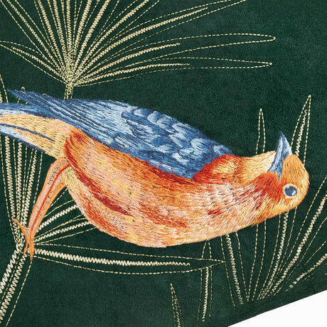 Odisha Exotic Bird Cushion Cover / Filled Cushion 17" x 17" (43cm x 43cm) by Paoletti