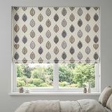 Ollie Made to Measure Roman Blind Charcoal