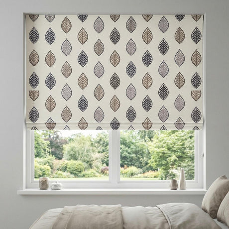 Ollie Made to Measure Roman Blind Charcoal