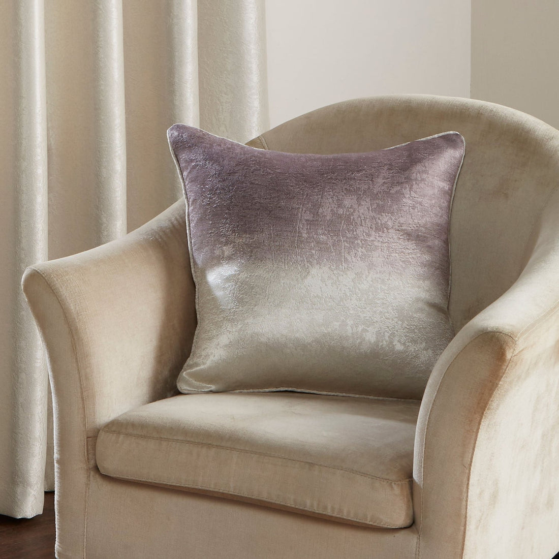 Strata Chocolate Cushion Cover 43cm x 43cm