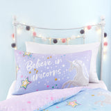 Ombre Unicorn Lilac Kids Duvet Cover Set - Ombre Unicorn Duvet Cover Set In Lilac 2