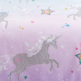 Ombre Unicorn Lilac Kids Duvet Cover Set - Ombre Unicorn Duvet Cover Set In Lilac 3