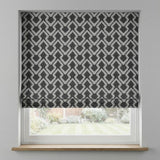 Omni Made to Measure Roman Blind Charcoal
