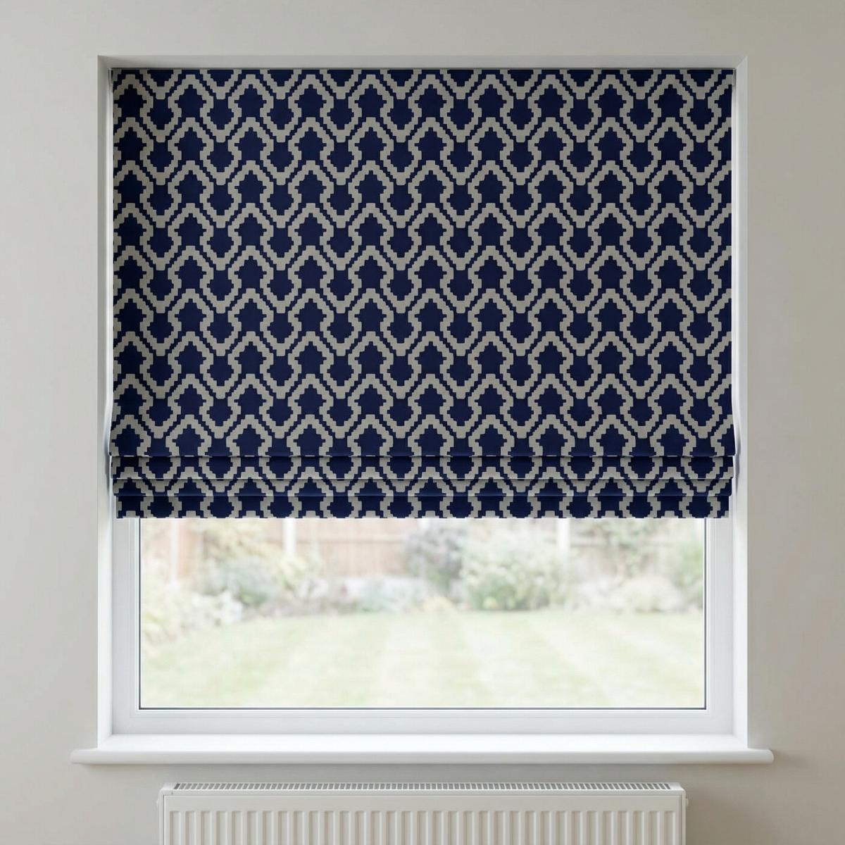 Omni Made to Measure Roman Blind Navy