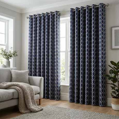Omni Navy fabric sample