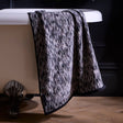 Orion Black Bathroom Towels