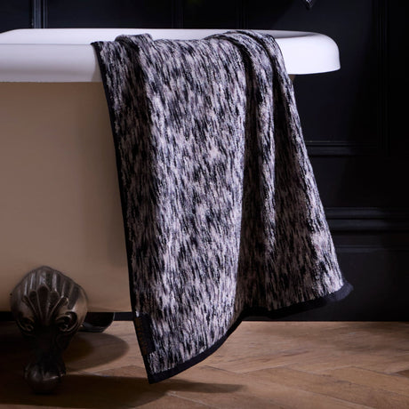 Orion Black Bathroom Towels