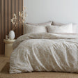 Otto Soft Microfibre Duvet Cover Set - Natural