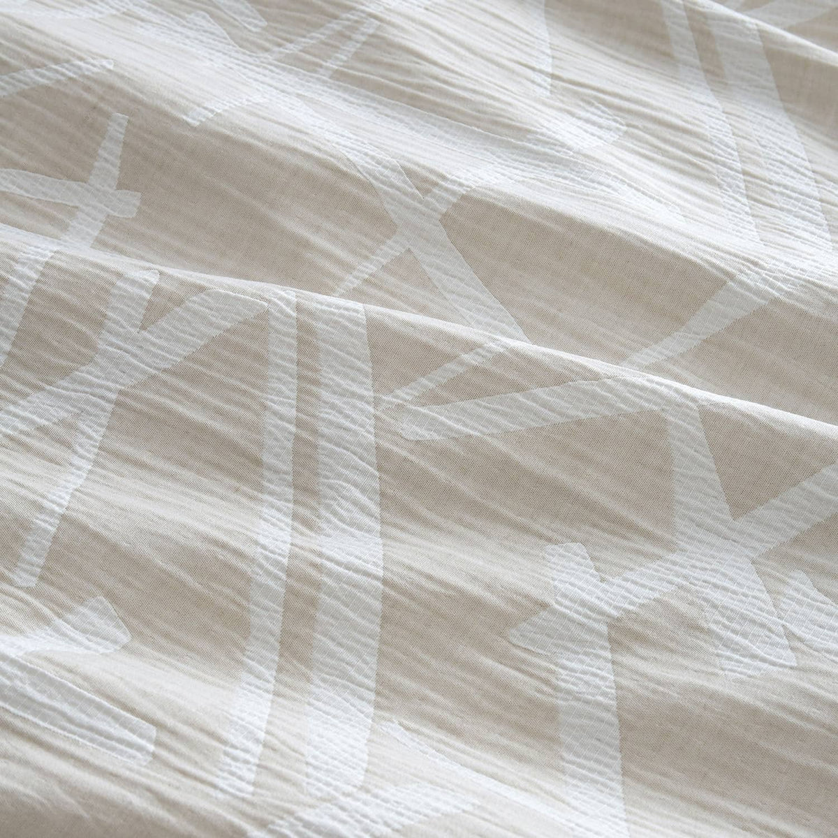 Otto Soft Microfibre Duvet Cover Set - Natural - Otto Duvet Cover Set In Natural 3