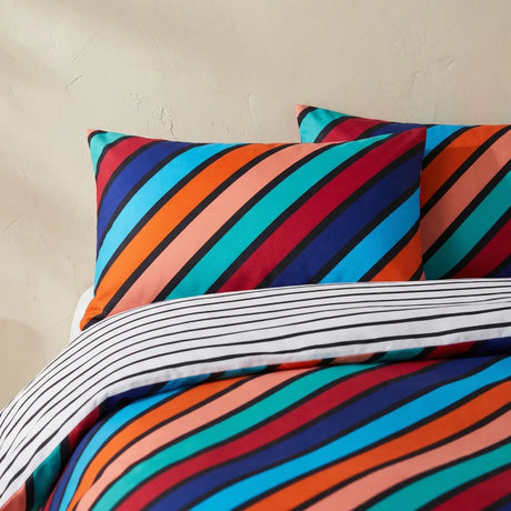 Oxford Stripe Duvet Cover Set