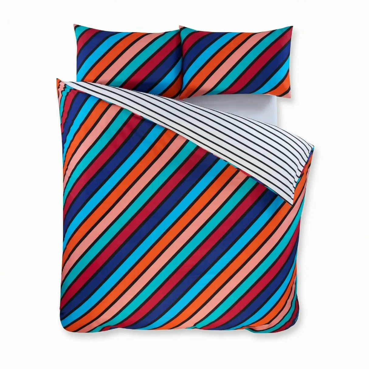 Oxford Stripe Duvet Cover Set 4