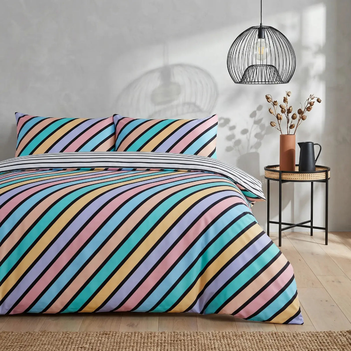 Oxford Stripe Duvet Cover Set 5