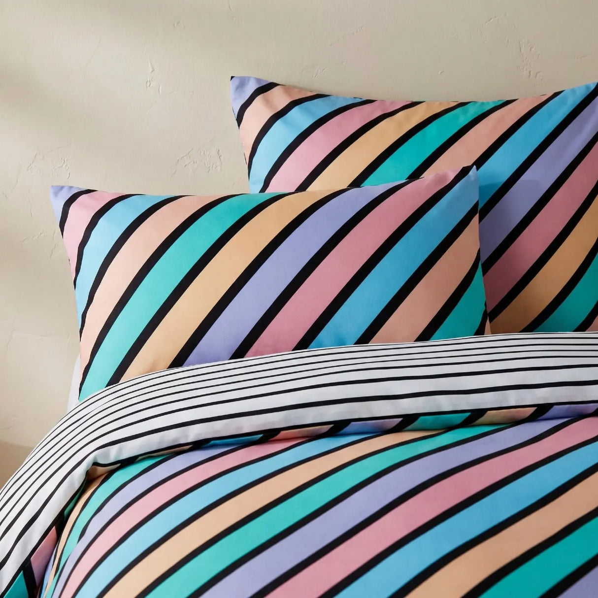 Oxford Stripe Duvet Cover Set 6
