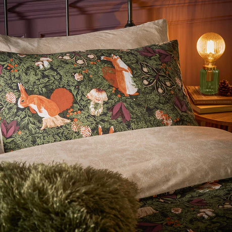 Pineberry Forest Duvet Cover Set by furn.