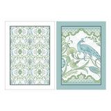 Palm Court Cotton Tea Towel 2 Pack in Green
