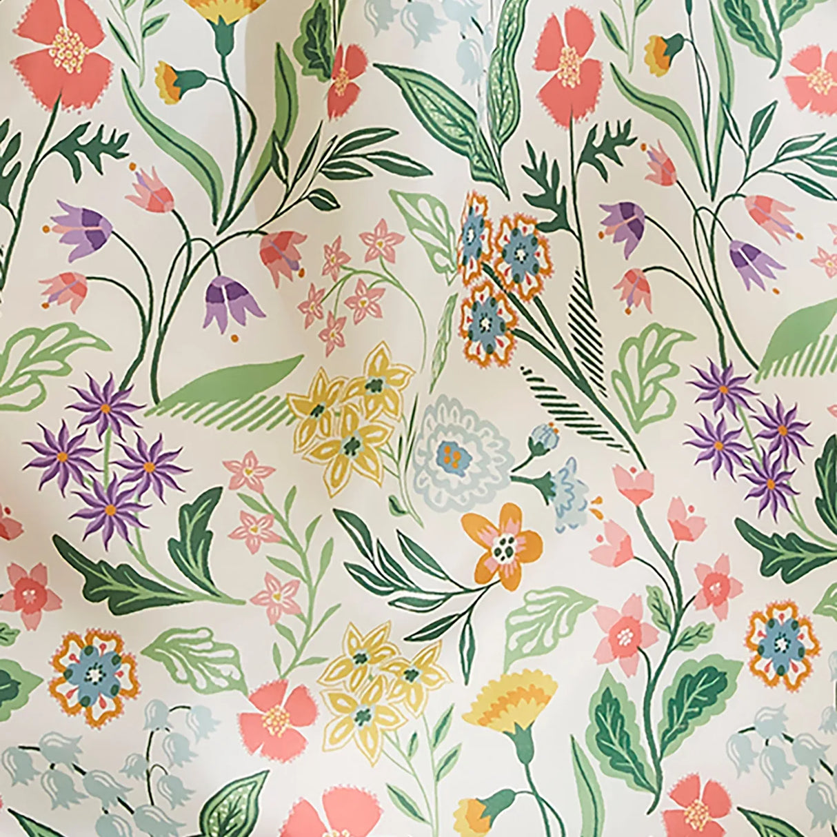 Petals & Prose Foldable Tote Bag Medium in Pink