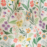 Petals & Prose Foldable Tote Bag Medium in Pink