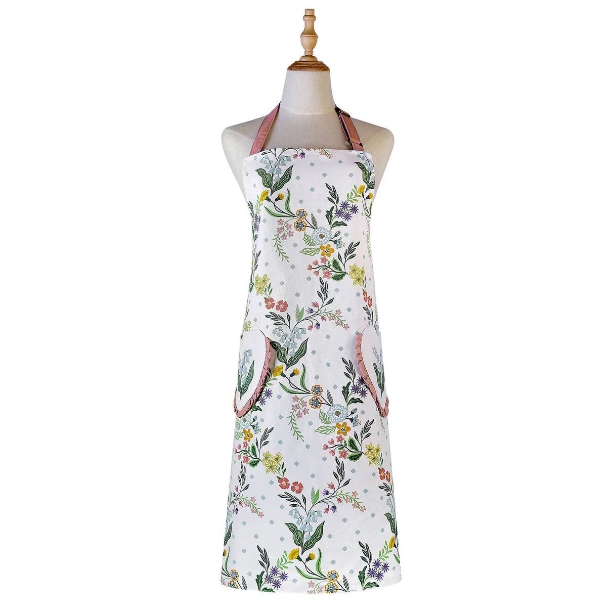 Ulster Weavers Petals & Prose Pink Floral Cotton Cotton Apron