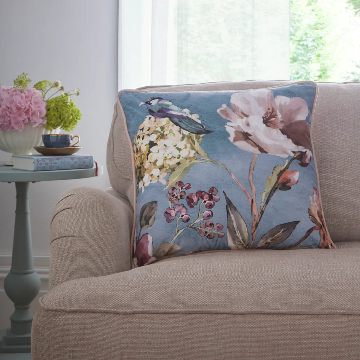 Portia Cushion Cover / Filled Cushion 22" x 22" (55cm x 55cm) by Appletree